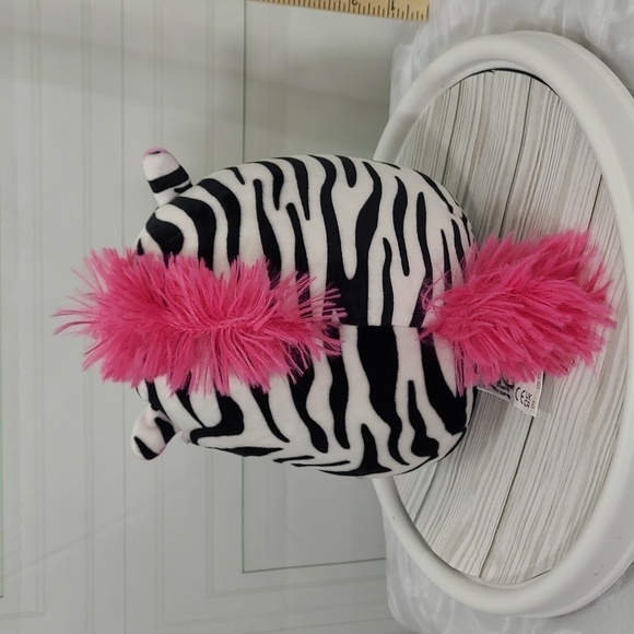 SQUISHMALLOWS Tracey The Zebra Stuffed Animal Plush Toy - 8" KellyToy - Picture 4 of 12